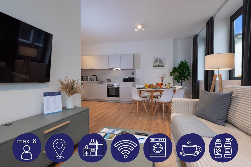 TV and multimedia, Coffee/tea facilities, Kitchen or kitchenette, Living room, Seating area, Dining area, dishwasher, heating, oven, stove, toaster, washing machine, dryer