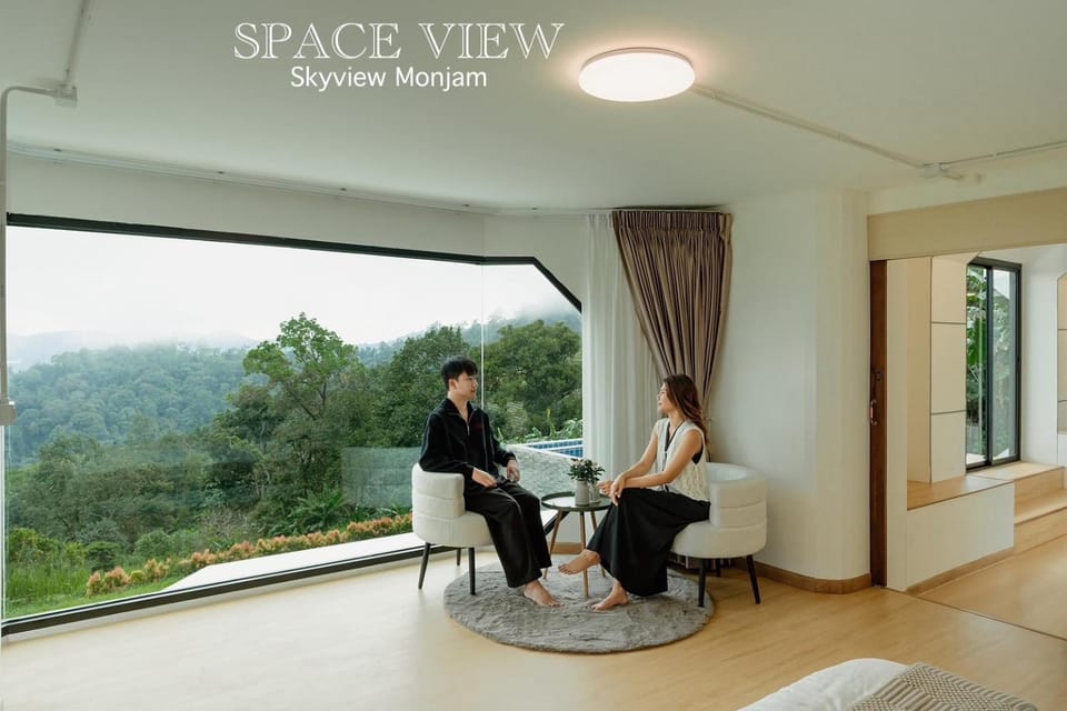 Seating area, Mountain view