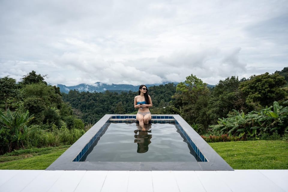 Natural landscape, Pool view