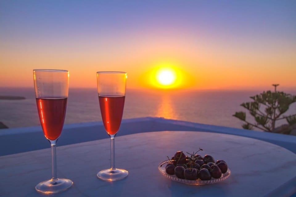 Nearby landmark, Natural landscape, Summer, View (from property/room), Decorative detail, On site, Landmark view, Sea view, Sunset