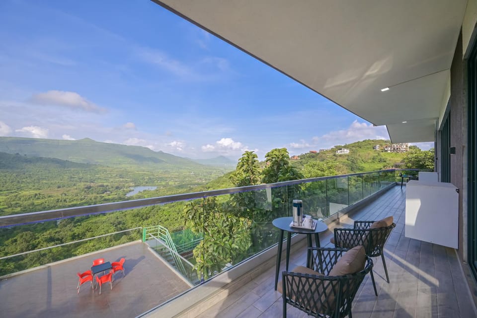 Natural landscape, Balcony/Terrace, Mountain view