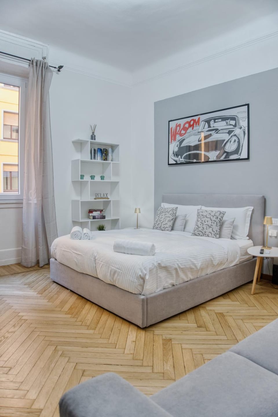 Bed, Bedroom