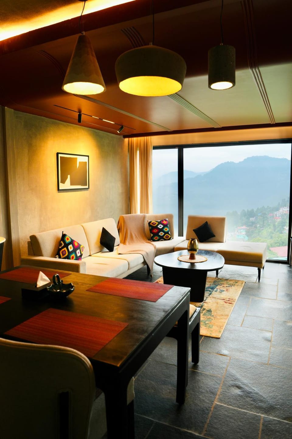 Living room, Mountain view