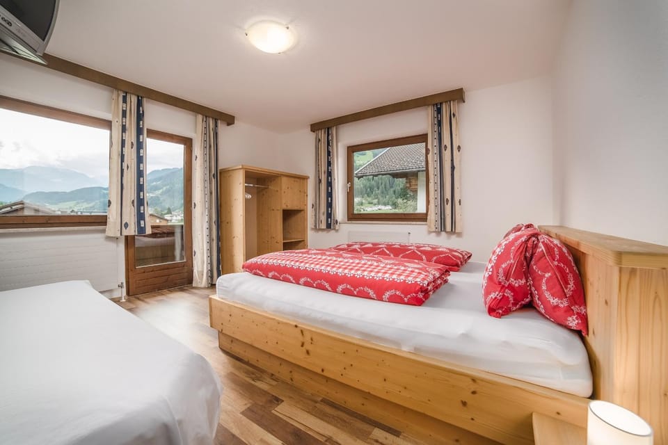 Property building, Living room, Bedroom
