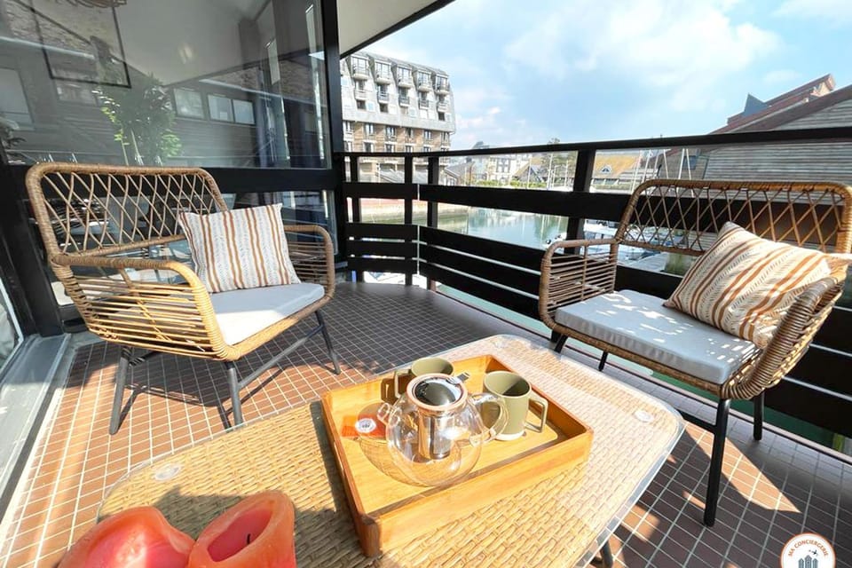 Temps des Cerises - Terrasse - Plage - Marina Apartment in Deauville