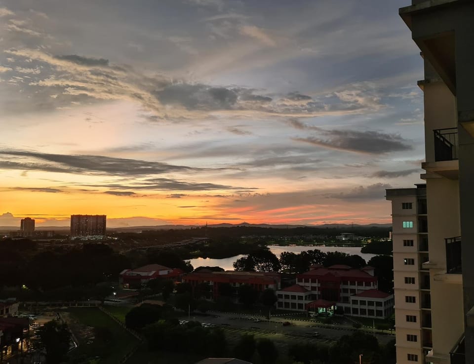 Day, Natural landscape, Bird's eye view, City view, Lake view, River view, Sunrise, Sunset