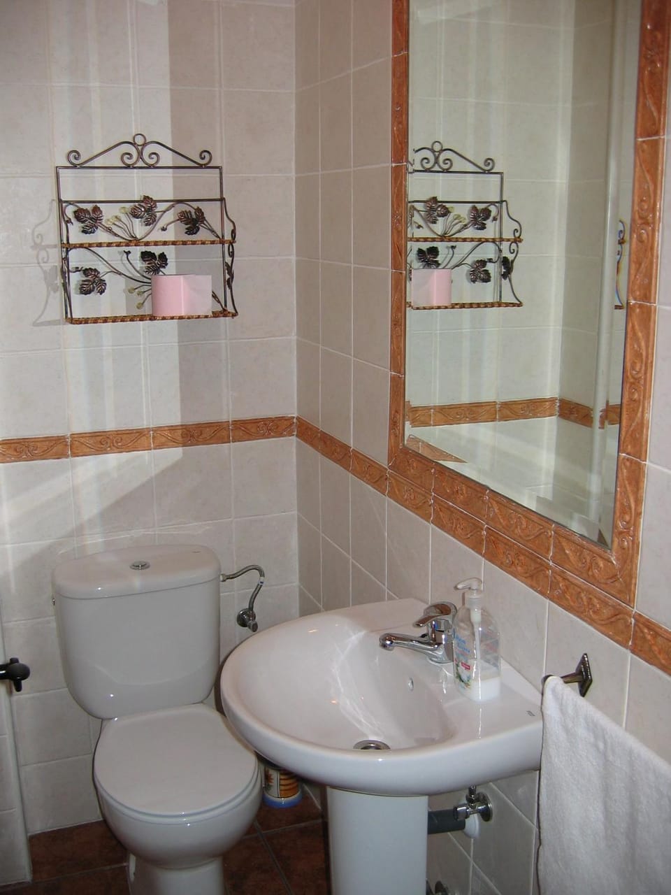 Bathroom, Living room