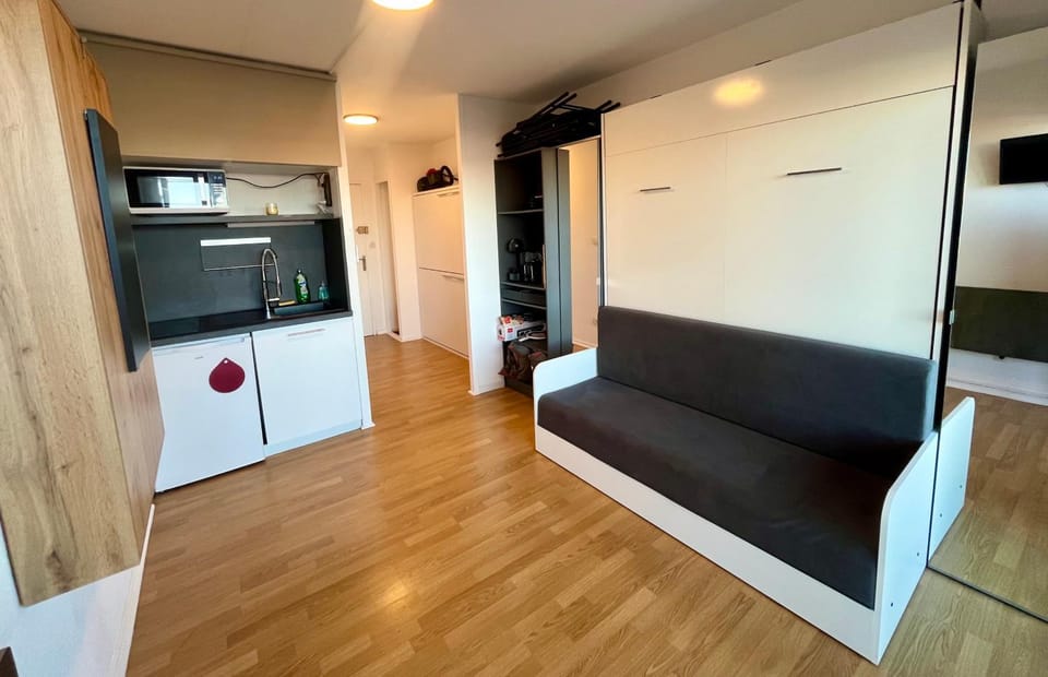 Studio à Guzet Neige aux pieds des Pistes et de Ecole de Ski Apartment in Occitanie
