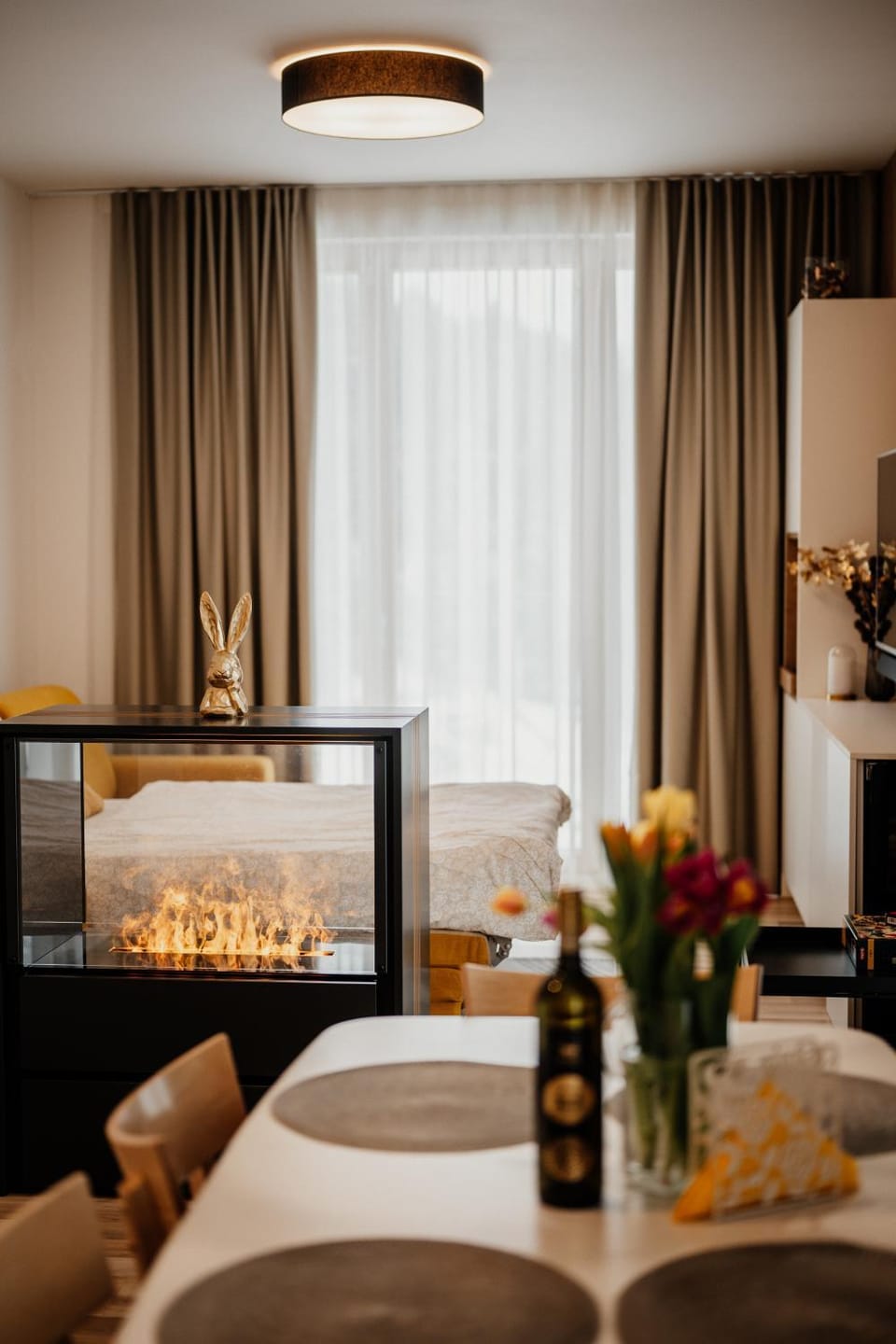 Living room, Photo of the whole room