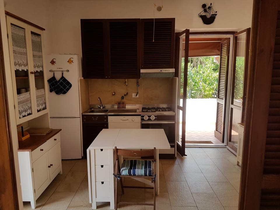 Kitchen or kitchenette, Dining area