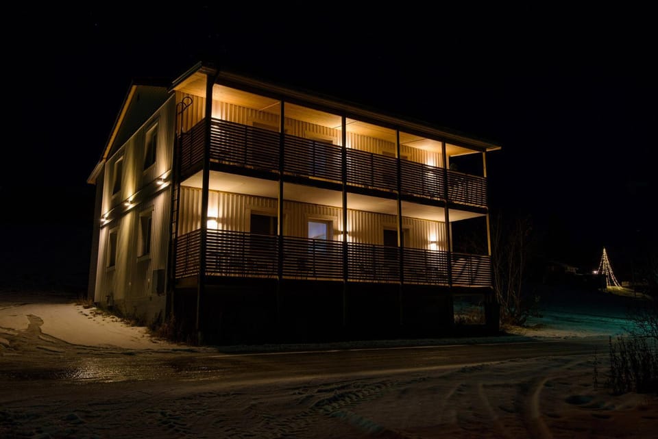 Property building, Night