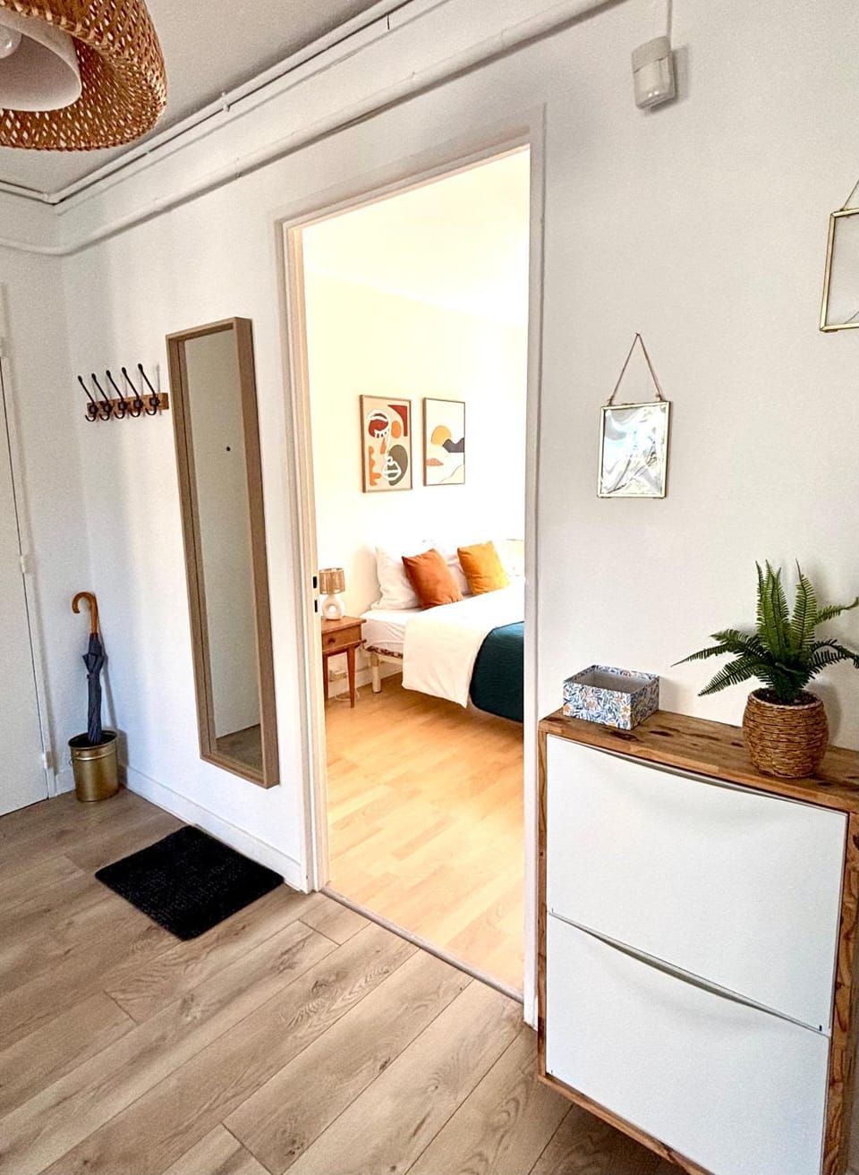 Facade/entrance, Bedroom