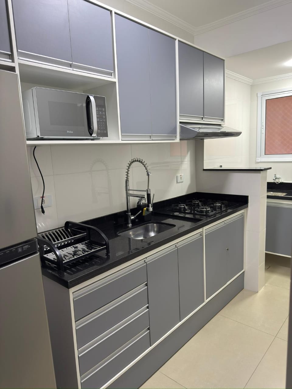 Apto no canto do forte 3 min da praia Apartment in State of São Paulo