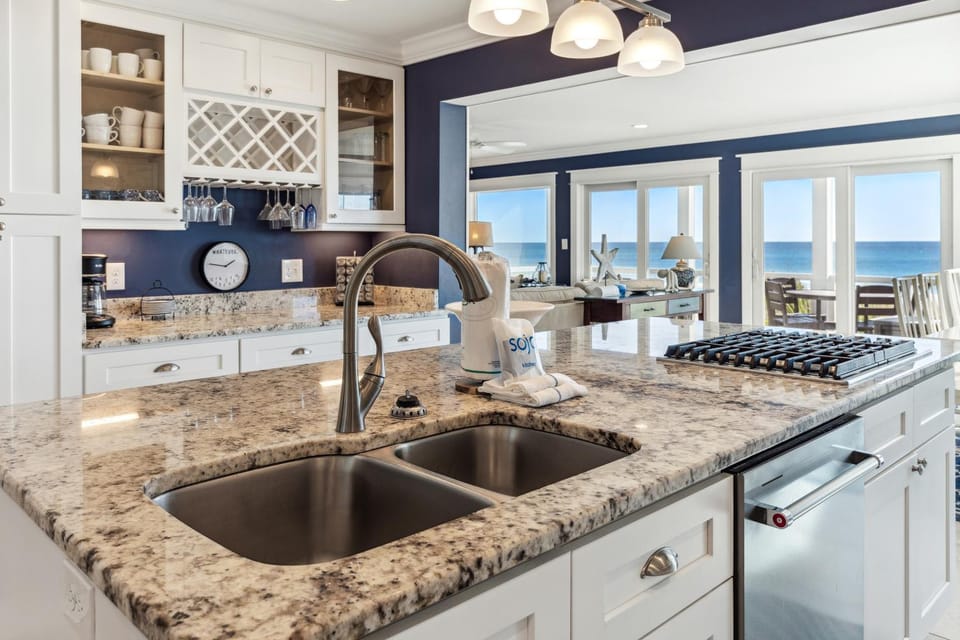 Spring Break Promo! Gulf Front Home with Private Beach Access with Bikes! House in Inlet Beach