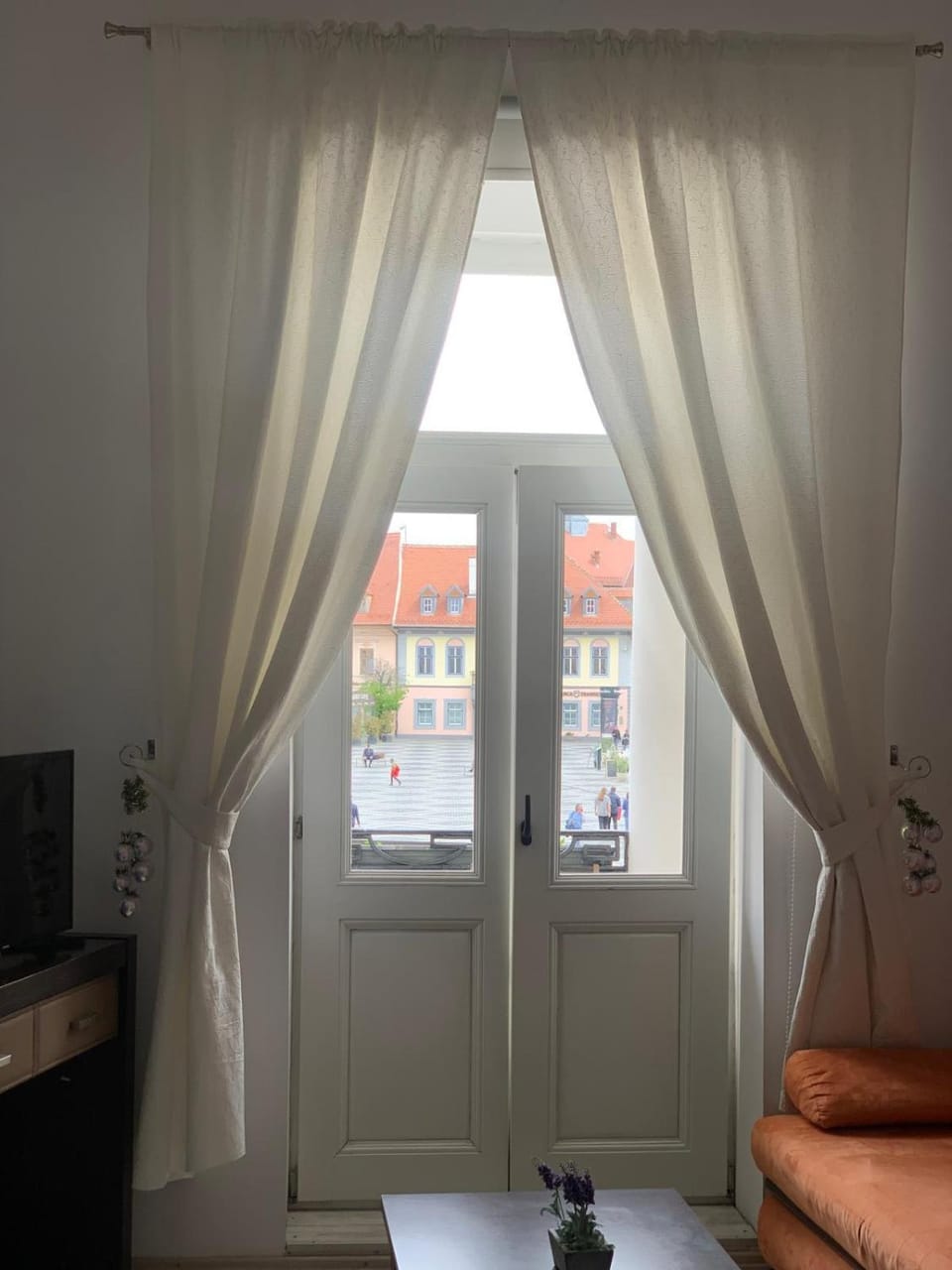 View of Main Square Studio Apartment in Sibiu