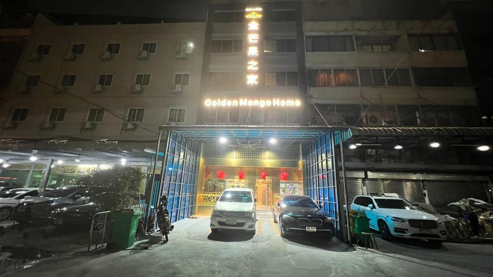 Night, City view, Location, Parking