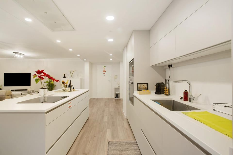 Kitchen or kitchenette, Living room