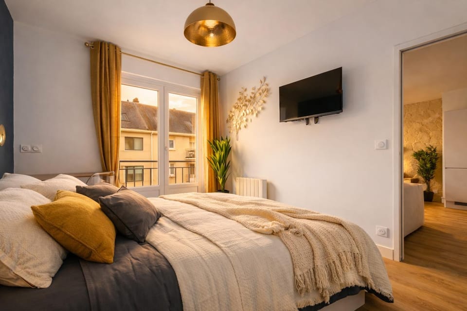 Appartement confortable et élégant en centre ville Apartment in Rouen