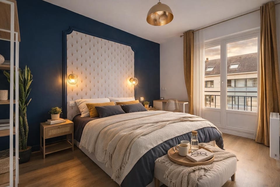 Appartement confortable et élégant en centre ville Apartment in Rouen