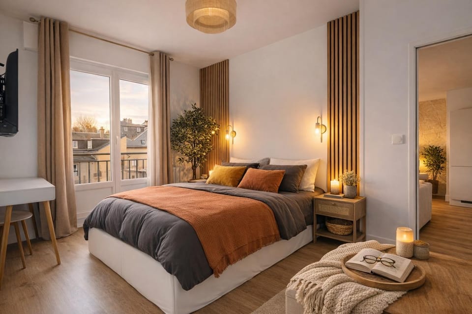 Appartement confortable et élégant en centre ville Apartment in Rouen