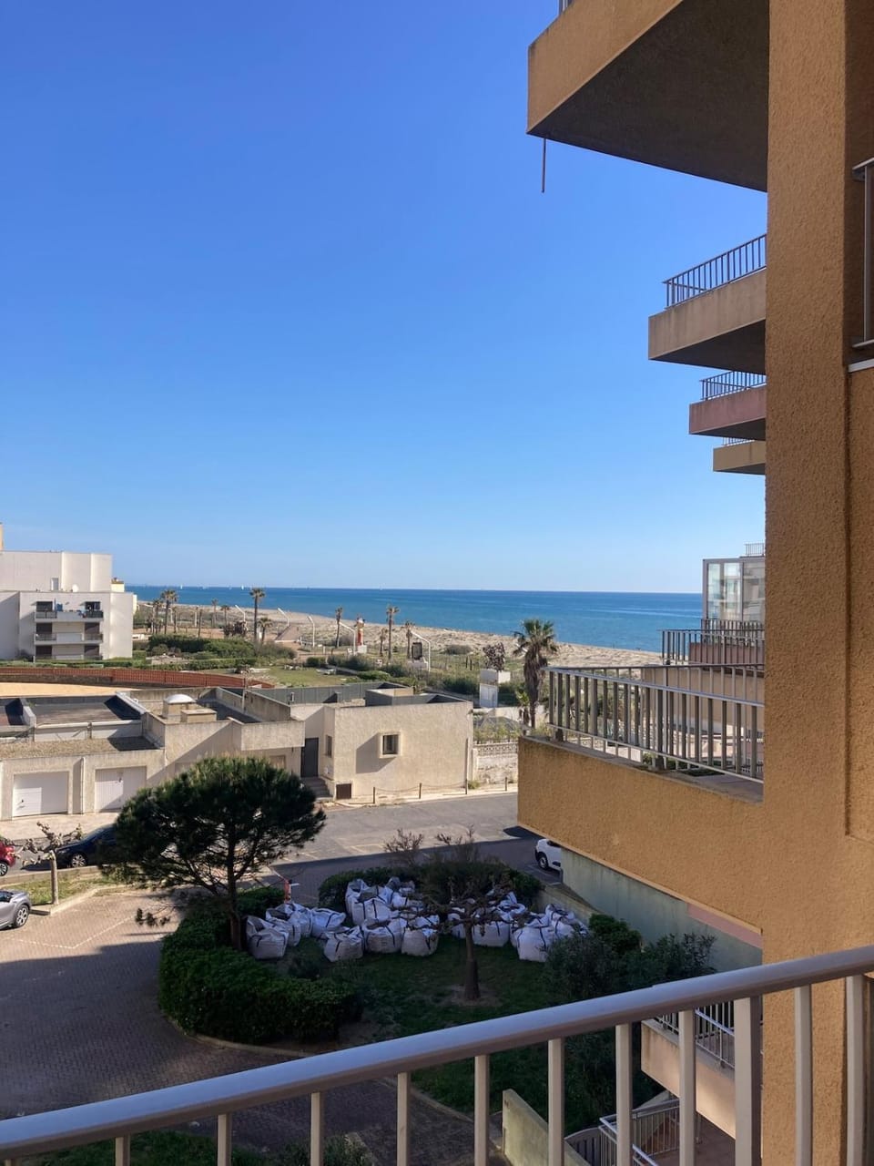 T2 sea view with balcony 15m2 Apartment in Le Barcarès