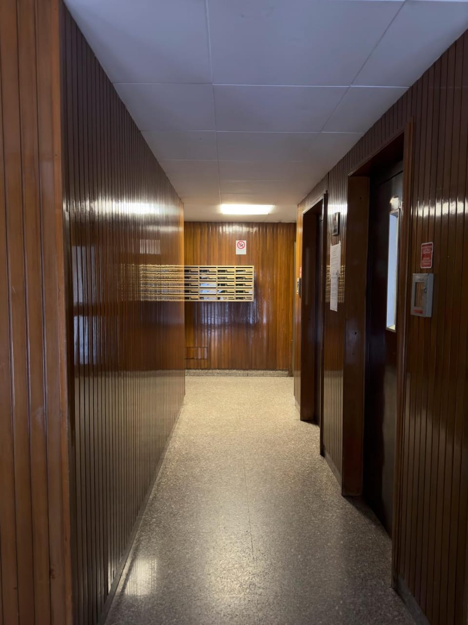 Property building, elevator