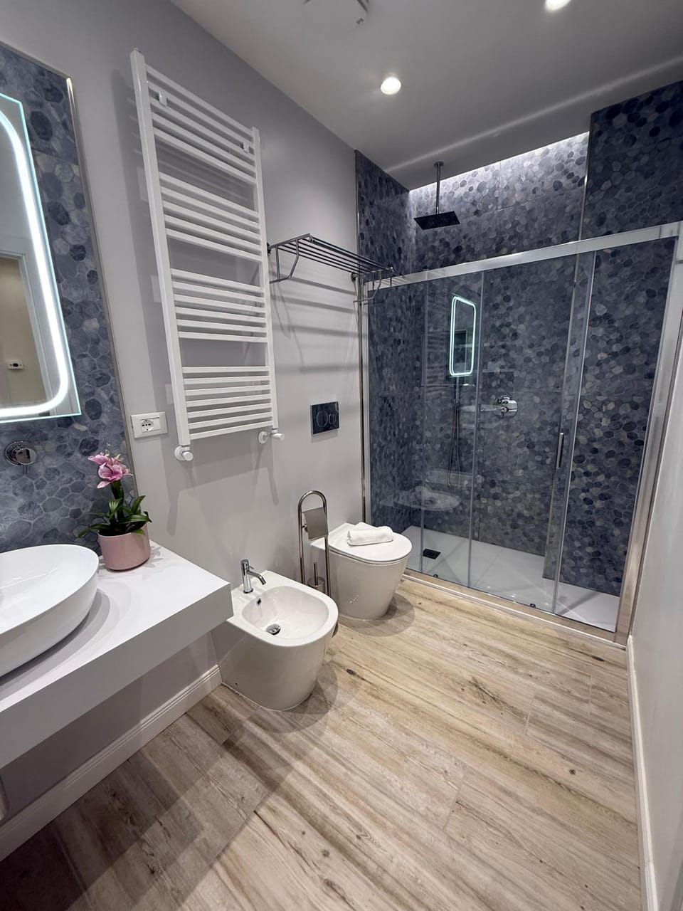 Shower, Toilet, Bathroom, towels