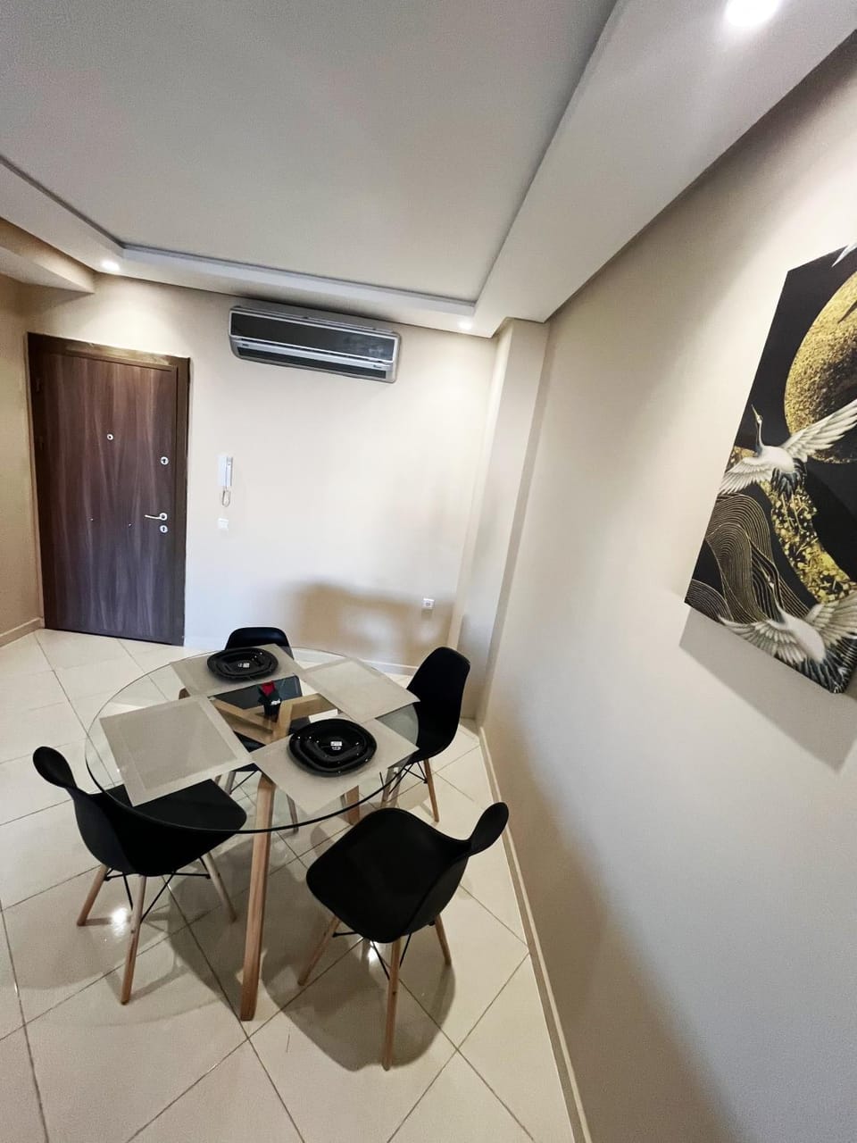 Living room, Dining area, air conditioner