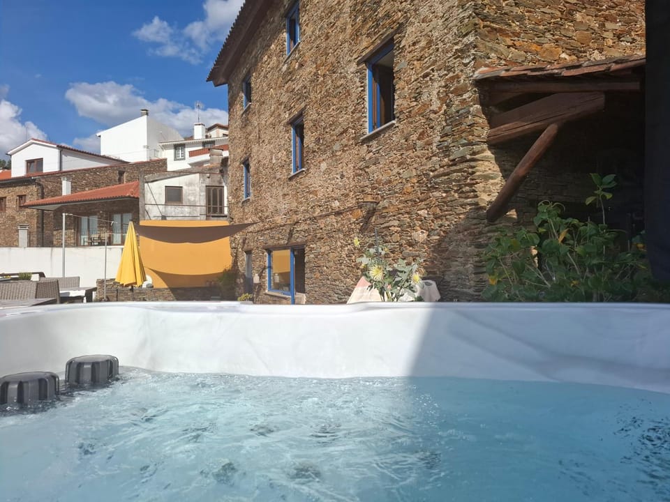 Property building, Pool view