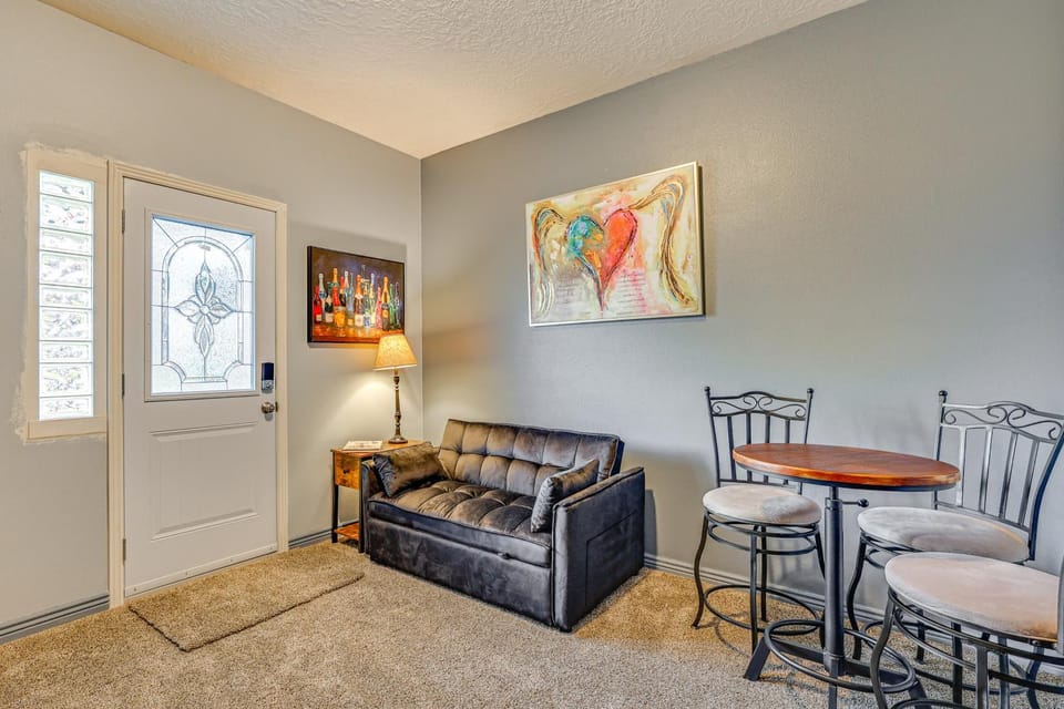 1 Mi to Old Town: Central Meridian Home Apartment in Meridian