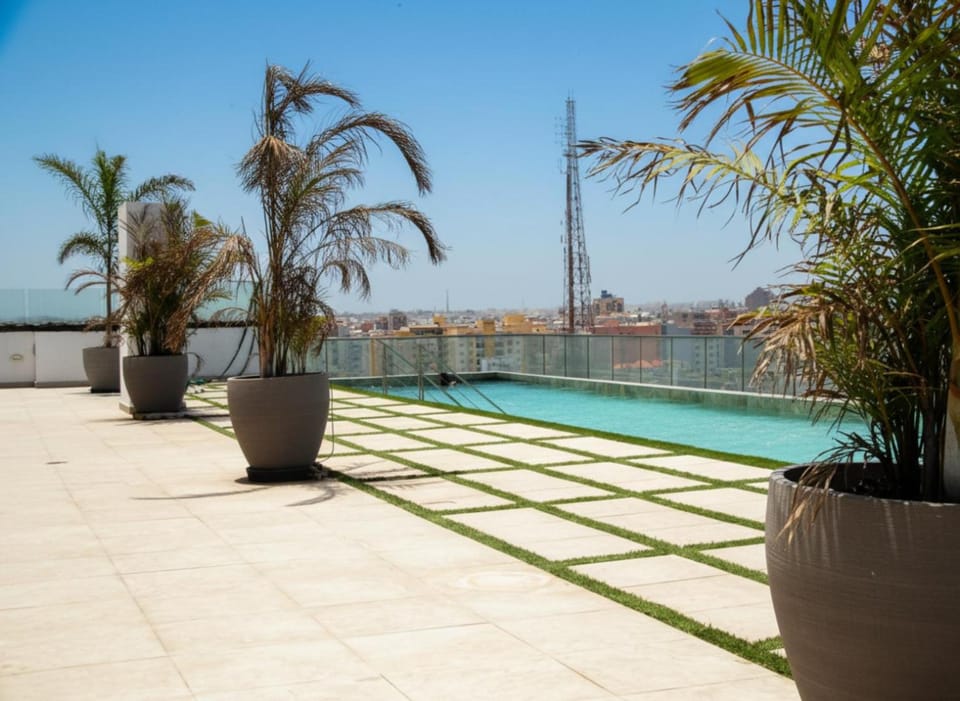Pool view, Swimming pool