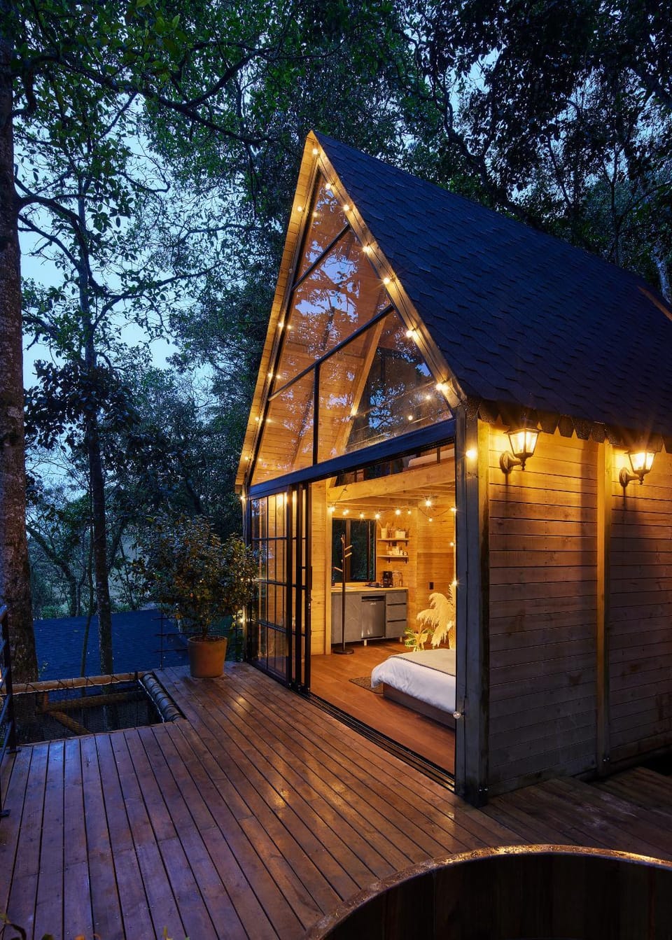 Property building, Night