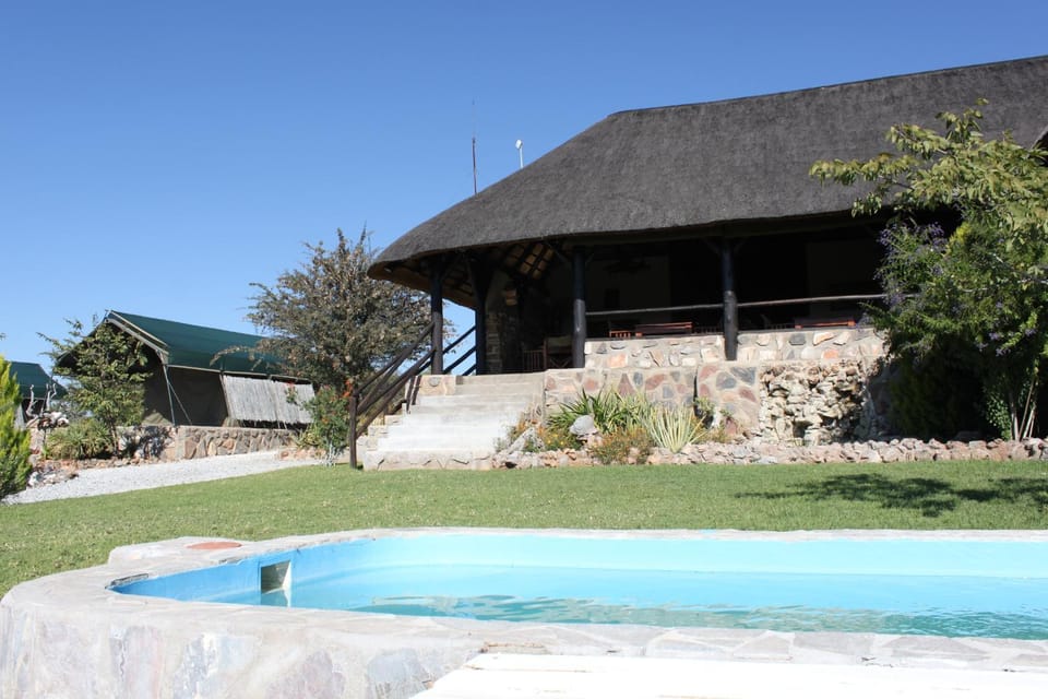 Property building, Pool view, Swimming pool
