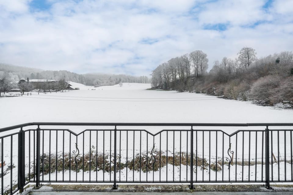Day, Natural landscape, Winter, View (from property/room), Mountain view