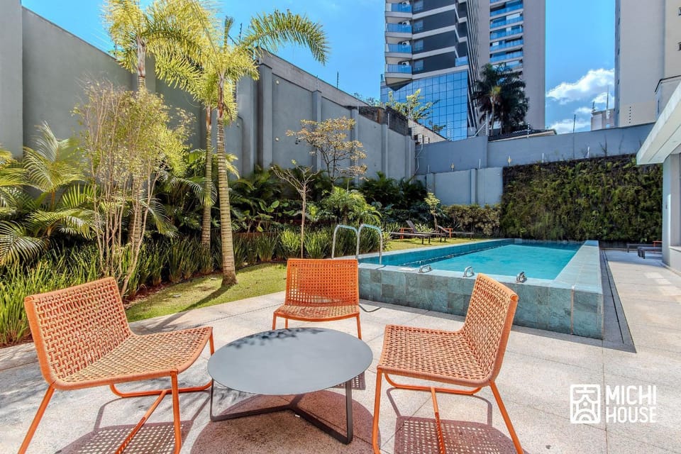Wonderful Studio Metro Paraiso/Av Paulista/Ibirapuera AC/WF Apartment in Sao Paulo City