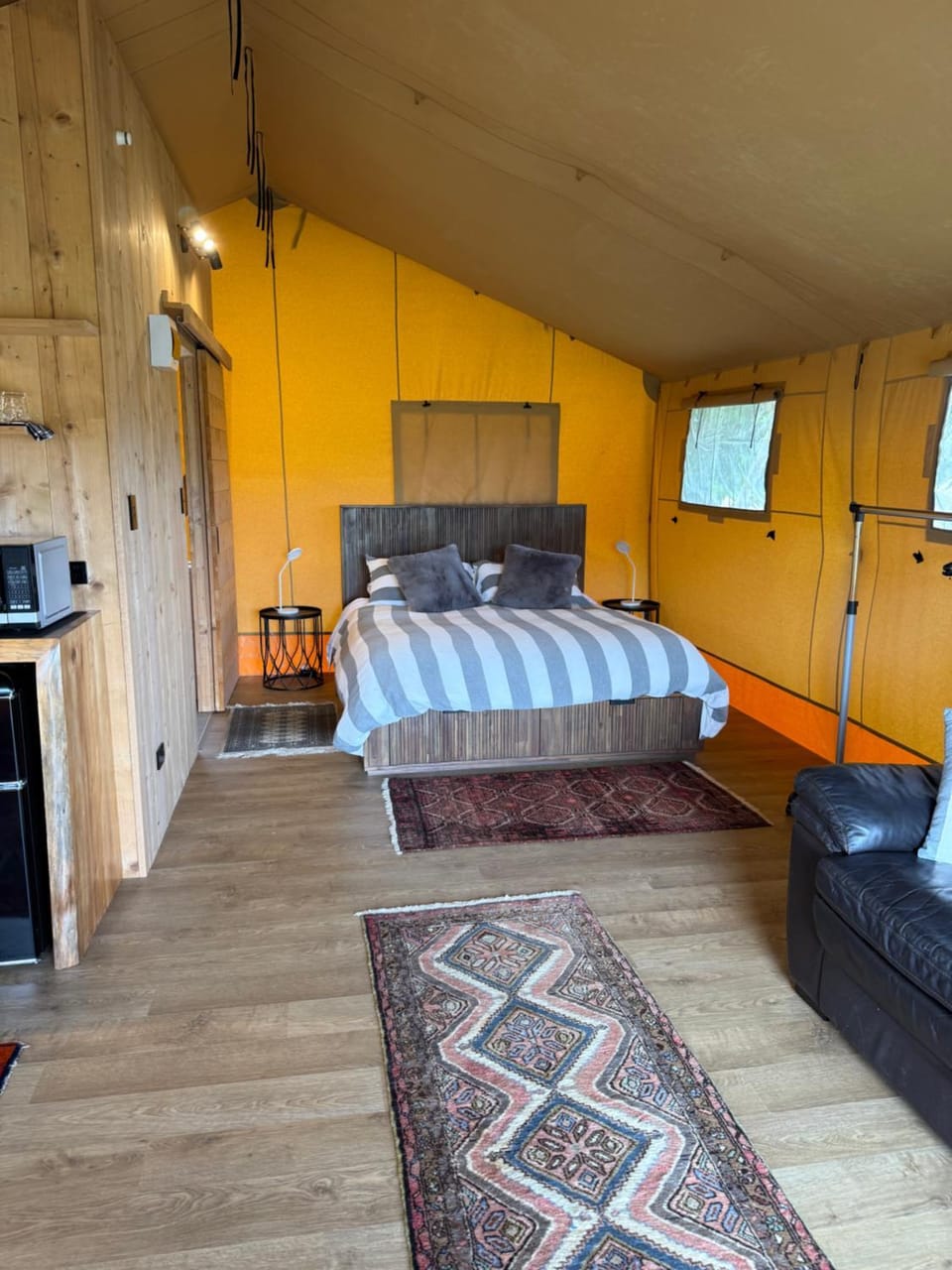Hidden Valley Glamping Luxury tent in Waikato