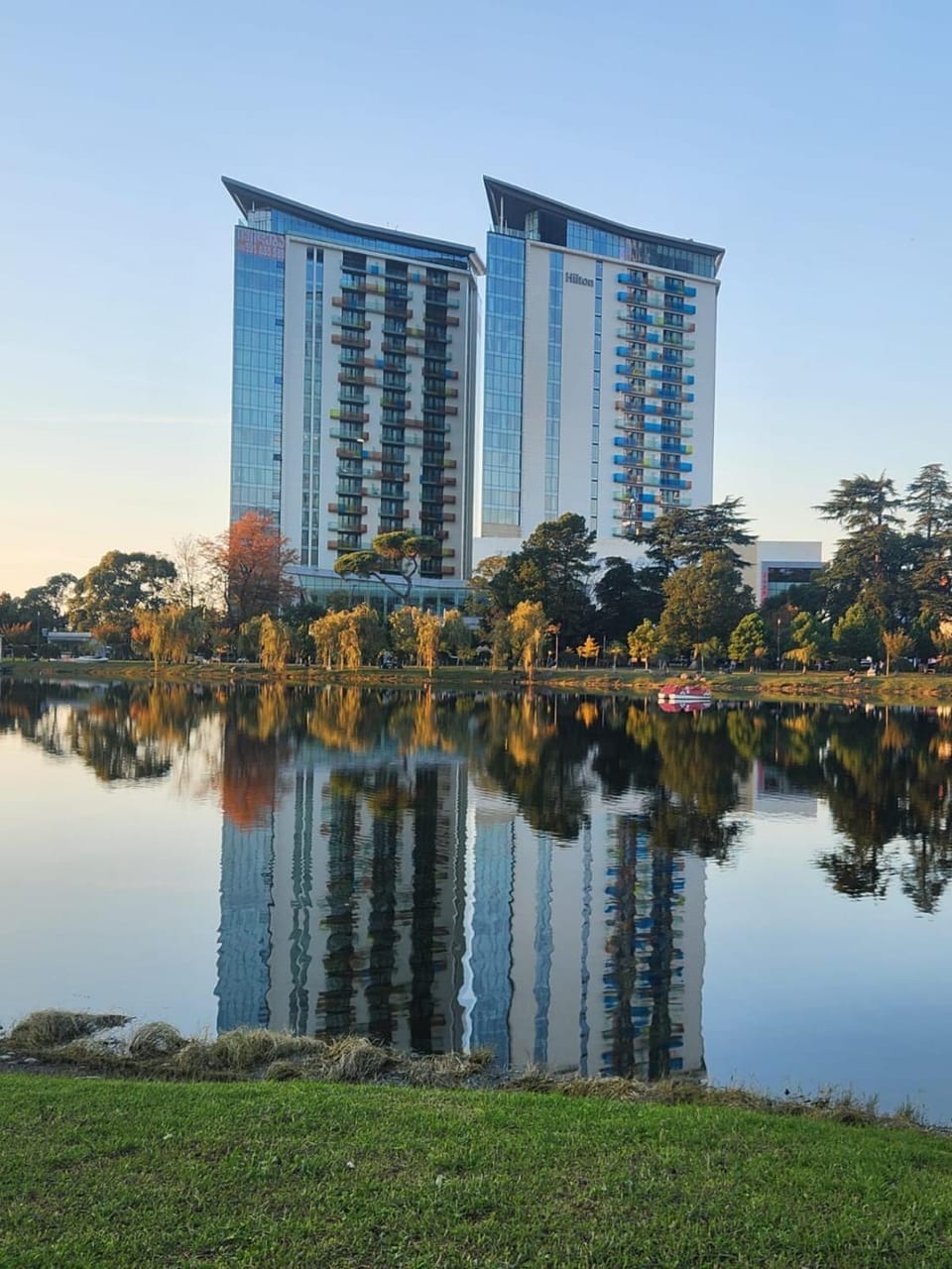 Property building, City view, Lake view