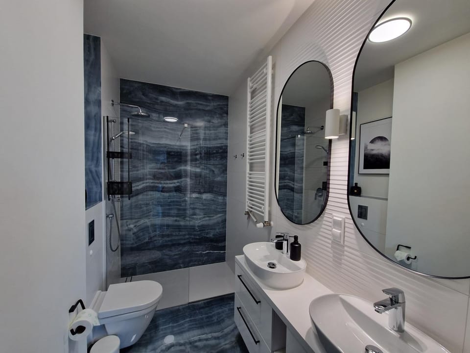 Shower, Toilet, Bathroom, towels