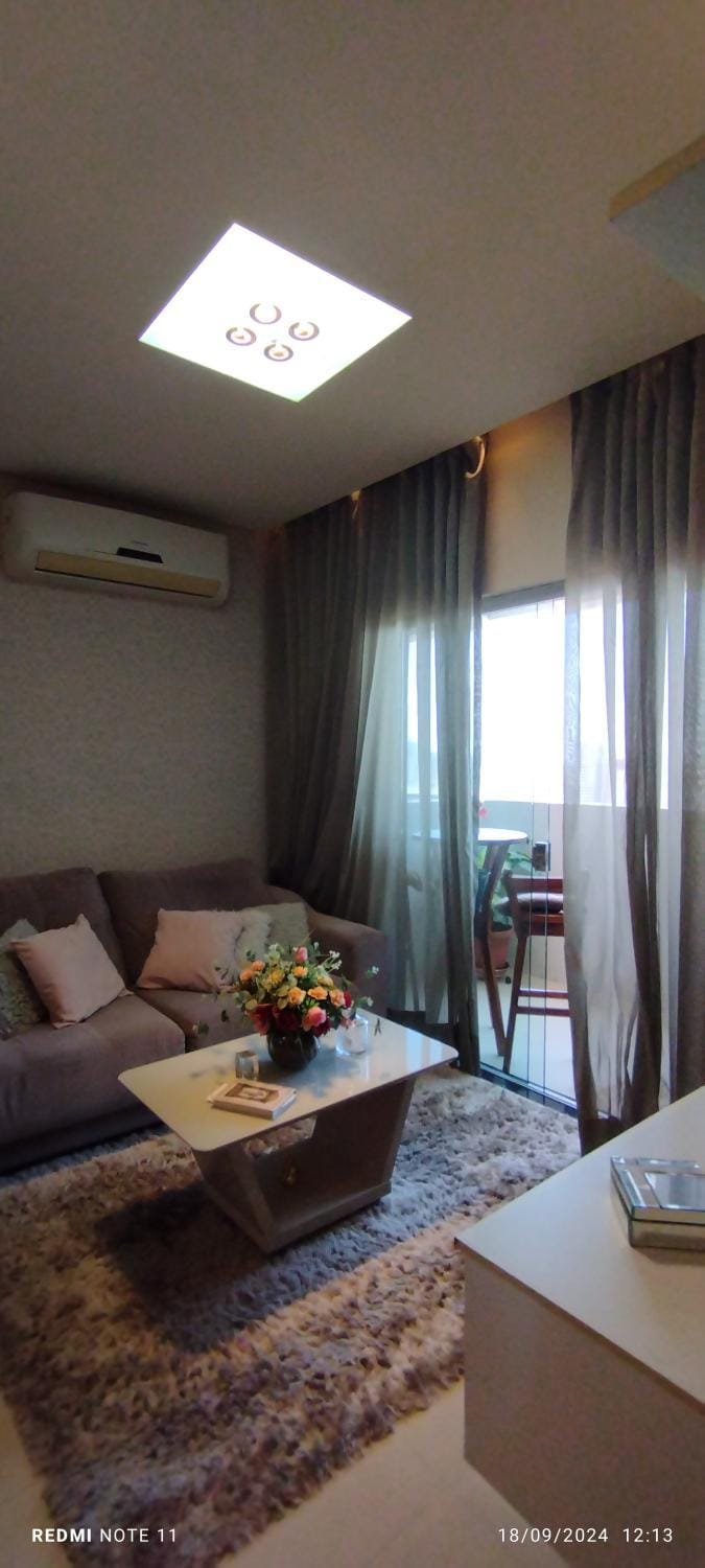 Living room, air conditioner