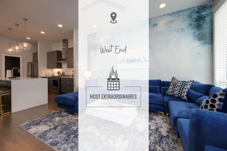 Sapphire Loft 4 Bedroom 4.5 Bath Rooftop Patio House in Nashville