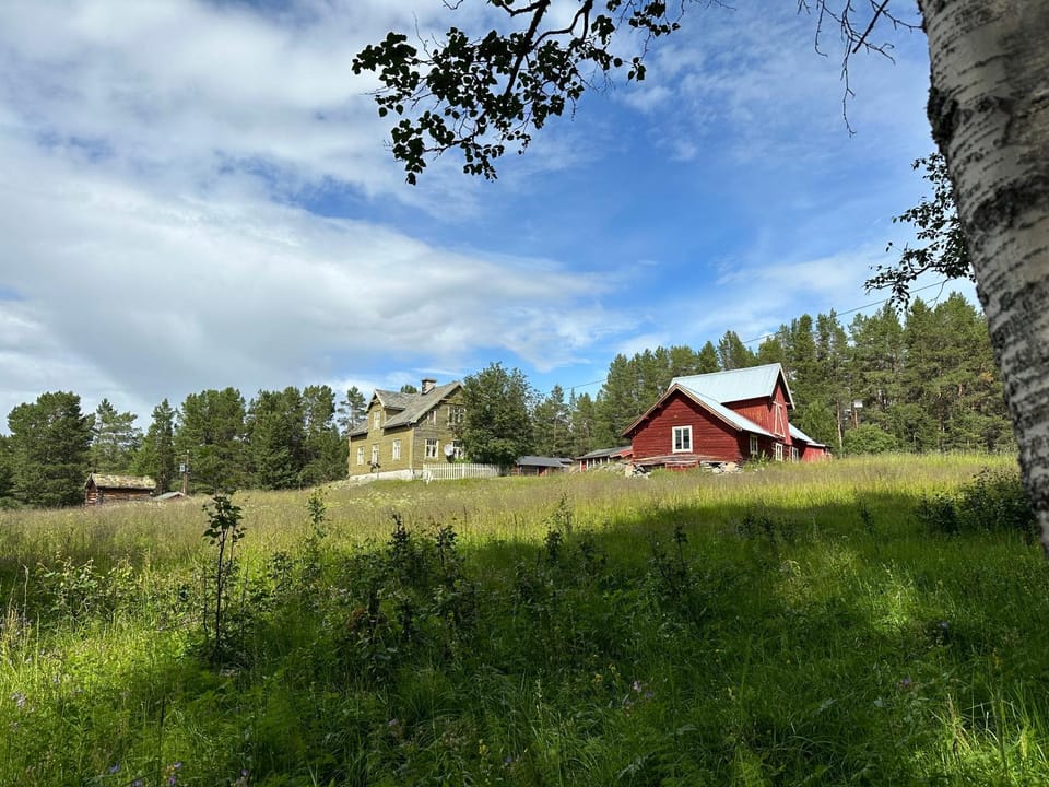 Simple family cabin at Haugen, Femundsmarka Cabin in Trondelag