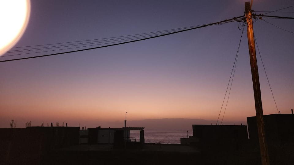 Sea view, Sunset