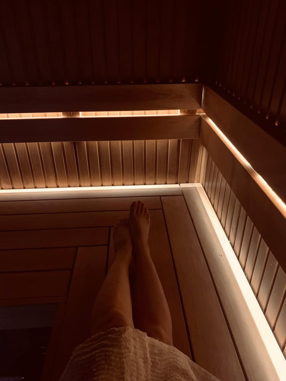 Sauna, Seating area