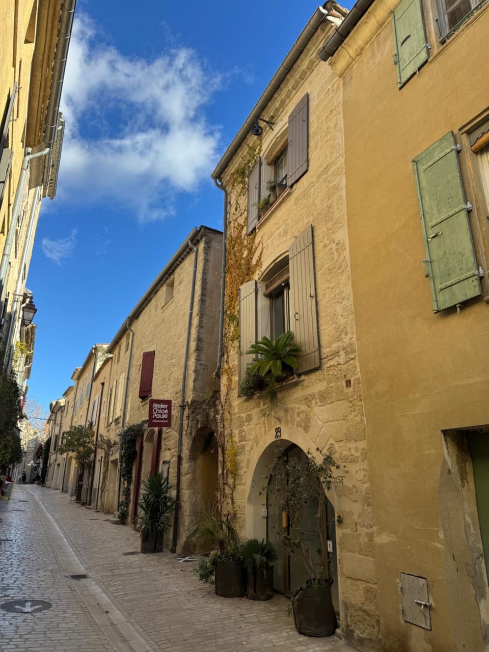 Quiet street view
