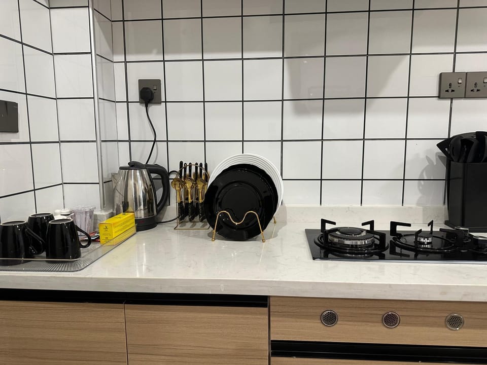Kitchen or kitchenette, kitchen