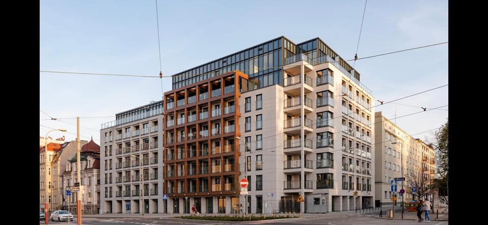 Luxurious Vanilla Apartment, self check-in 24h, free parking, air-conditioning Apartment in Poznan