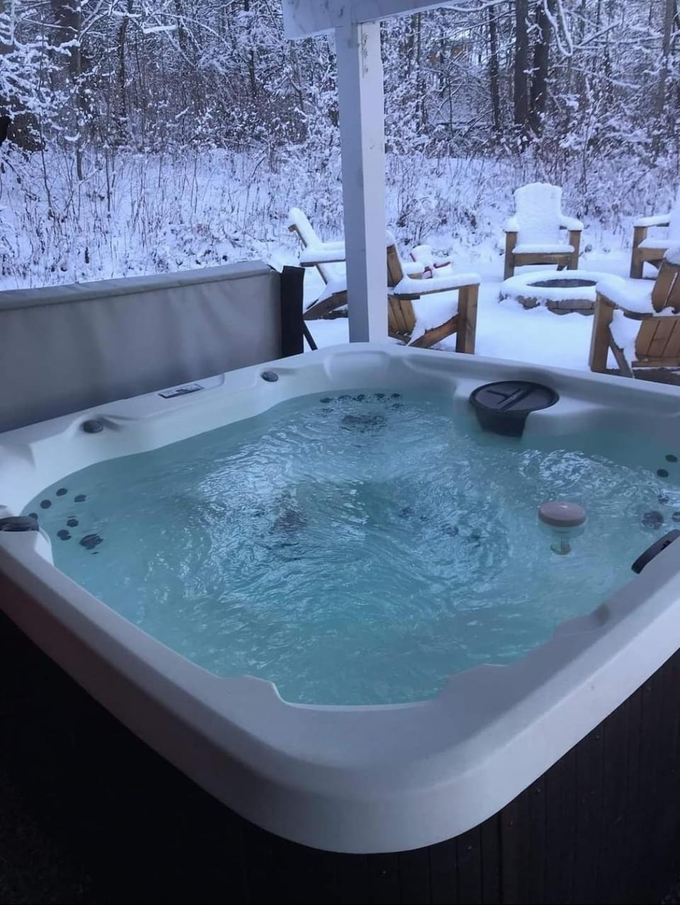 Winter, Hot Tub, Spa and wellness centre/facilities