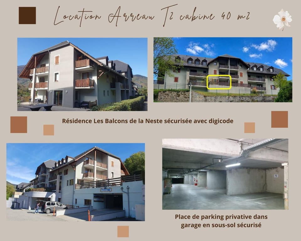 Charmant appart 4-6 p avec vue magnifique - Arreau Apartment in Arreau