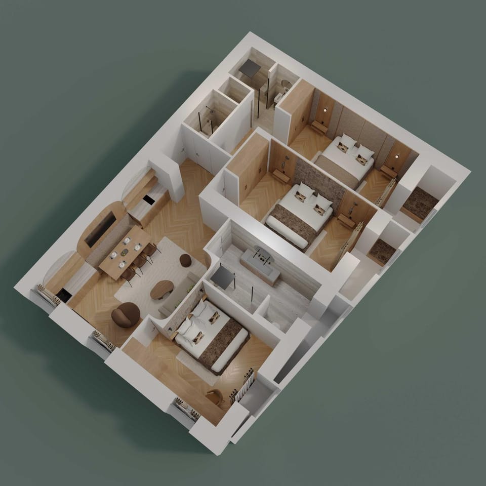 Cosy apat with AC -3BR- 8P- Canal Saint-Martin Apartment in Paris