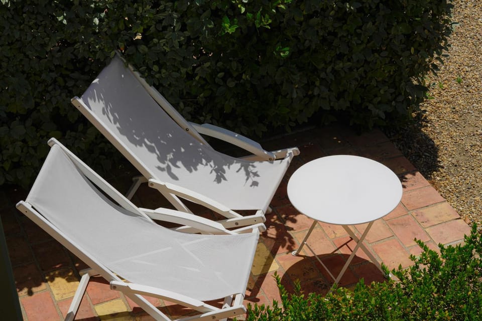 Spring, Garden, sunbed